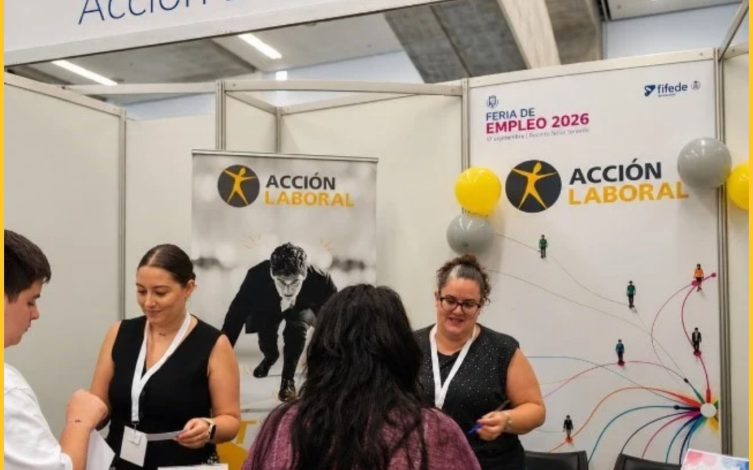 Acción Laboral Tenerife en una Feria de Empleo